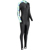 Aqua Blue Unisex Full Body Skins: Picture 1 thumbnail